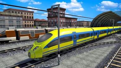 Euro Train Racing Free截图2