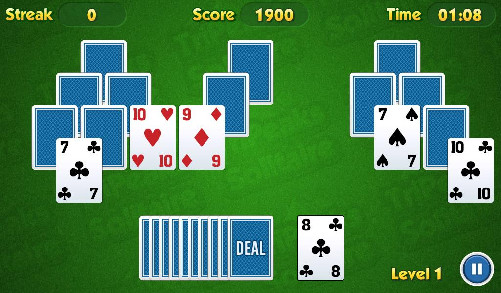 TriPeaks Solitaire Challenge截图4