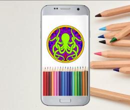 Doodle Works Jumbo Coloring Poster截图4