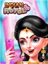 Indian Royal Wedding Salon - Makeover Girl Game截图5