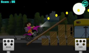 Little Dora ATV Racing Adventure : dora games free截图5