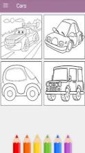 Cars Coloring Book - Vehicles Coloring Pages截图4