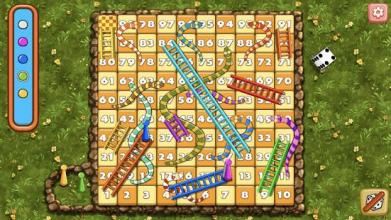 Snakes And Ladders Dice Board Game截图5