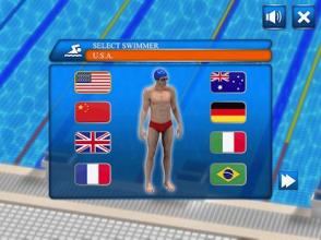 Real Swimming Pool Race Sport Game截图2