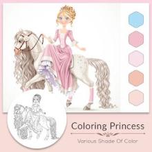 Colouring Queen & Princess Book截图4