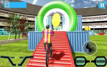 Footballer Skills BMX Stunt Racing截图2