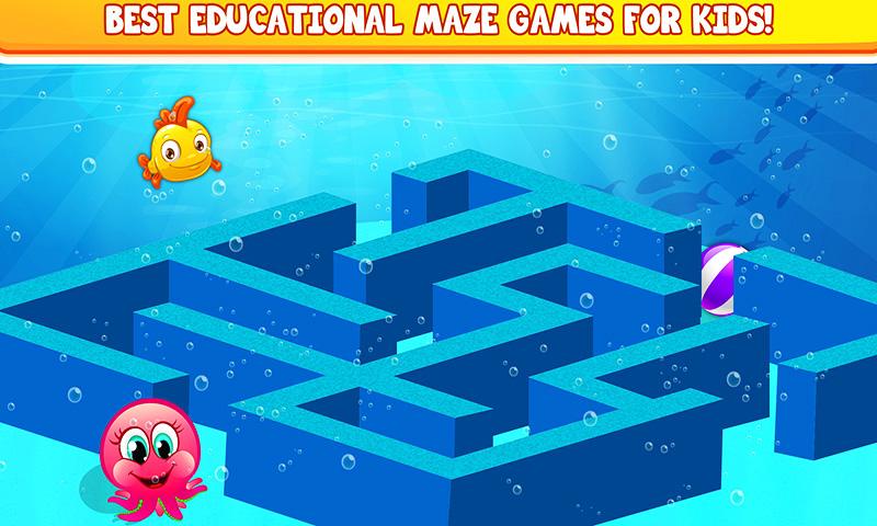 Kids Maze : Educational Puzzle World截图3