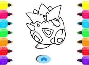 Coloring Pokemon Characters截图3