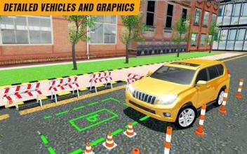 Prado Parking : City Climbing Stunt Driving Sim 3D截图1