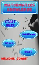 Math Knowledge Test截图1