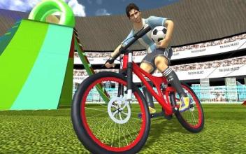 Footballer Skills BMX Stunt Racing截图4