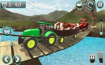 Heavy Duty Tractor Cargo Transporter 3D截图4