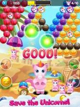 Unicorn Rescue: Bubble Pop Match截图1