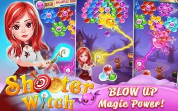 Magic Witch Bubble Shooter截图3