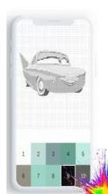 Cars Color By Number, Cars Coloring Pages截图5