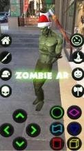 Green Alien Zombie Dance Challenge Ar - Augmented截图5