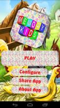 Memory Kids - Match Game for Childrens截图3