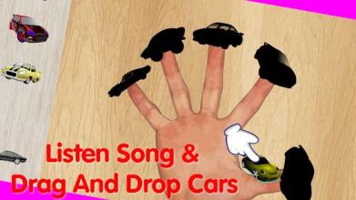 Cars Finger Family Puzzle Game截图4