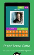 Prison Break Game. Guess characters. All seasons.截图5