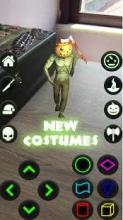 Green Alien Zombie Dance Challenge Ar - Augmented截图1