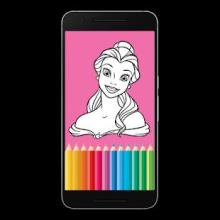 Free Princess Coloring Pages截图3