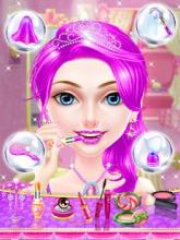 Pink Princess Makeup Salon - Makeover Games截图4