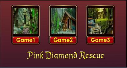 Pink Diamond Rescue - Escape Games Mobi 93截图2