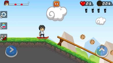 Oreo's Skateboard Adventure截图2