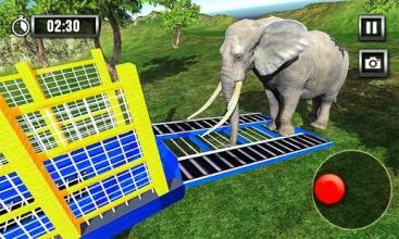 Zoo Animal Transporter Truck Driver Simulator 3D截图2