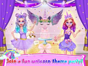 Rainbow Unicorn Hair Salon截图2