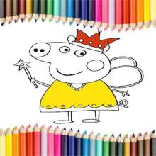 Peppa Pink Coloring截图4