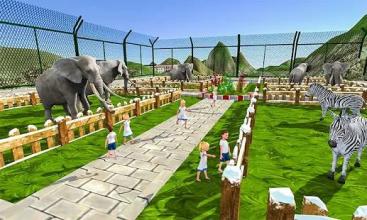 Zoo Animal Transporter Truck Driver Simulator 3D截图5