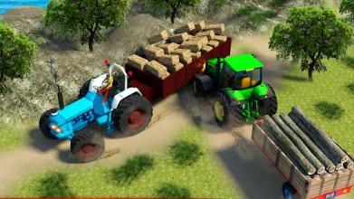 Real Tractor Cargo Offroad Thresher Farming Sim截图2