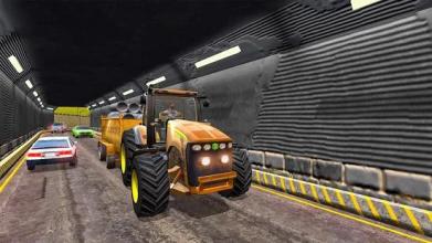 Tractor Trolley Cargo Transport Driver Simulator截图2