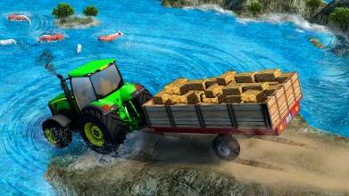 Real Tractor Cargo Offroad Thresher Farming Sim截图1