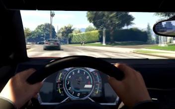 Car Racing Lamborghini Driving截图3