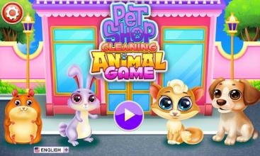 Pet shop cleaning - Animal game截图1