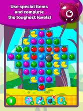 Baaa  t Jugl Matc 3 Fruts, Blast Puzzl截图1