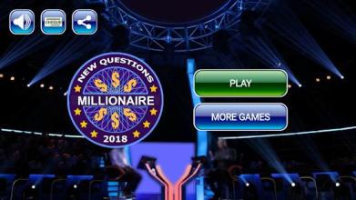 Millionaire 2018 New Quiz Game截图1