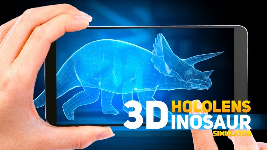 HoloLens恐龙公园3d截图3