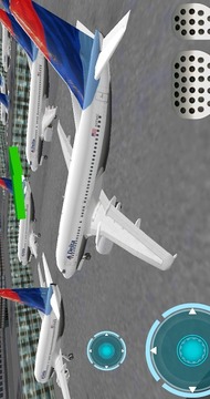 3D飞机停泊截图