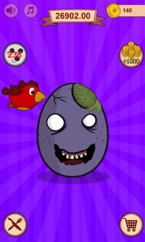 Zombie Food Clicker截图3