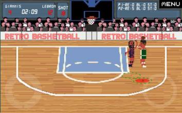 Giannis vs Lebron - Retro Basketball Free Version截图4