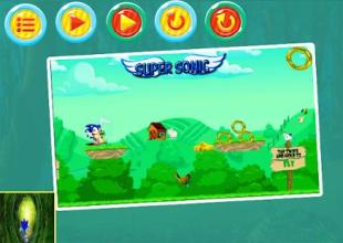 SUPER HERO sonic runing截图2