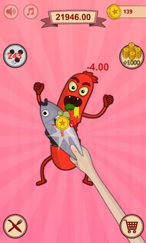 Zombie Food Clicker截图4