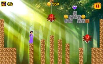 Princess Jasmine: Adventure Running Game截图4