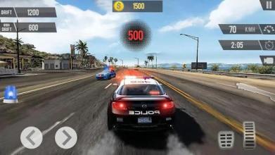 Police Car Drift Driving截图3