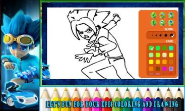 Drawing And Coloring: Real Super Watch Battle Car截图5