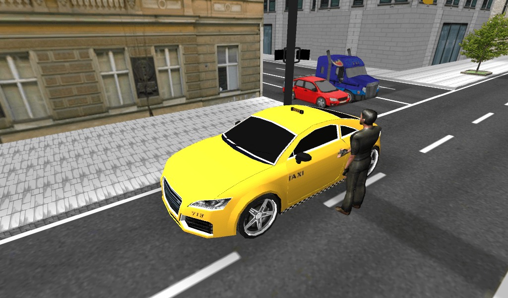 Taxi Car Driver截图2