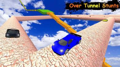 Extreme Car Driving: Impossible Sky Tracks Stunts截图3